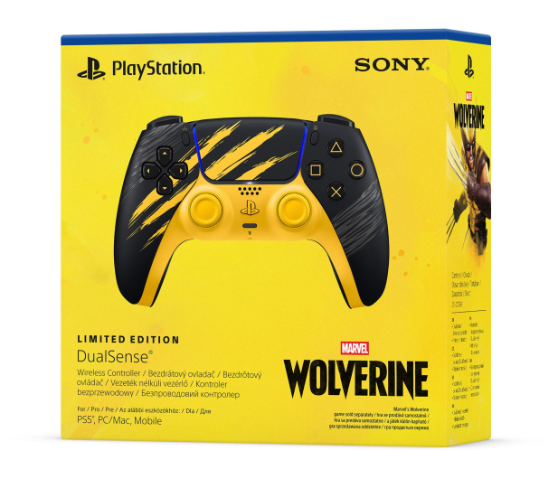 PlayStation DualSense – edycja limitowana Marvel’s Wolverine Battle Yellow - 1582124 - zdjęcie 6